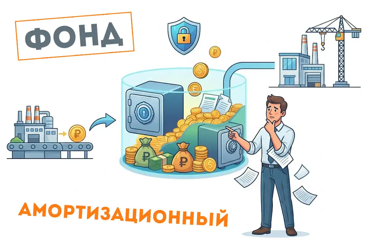 Depreciation fund in simple words: where is the company's money?